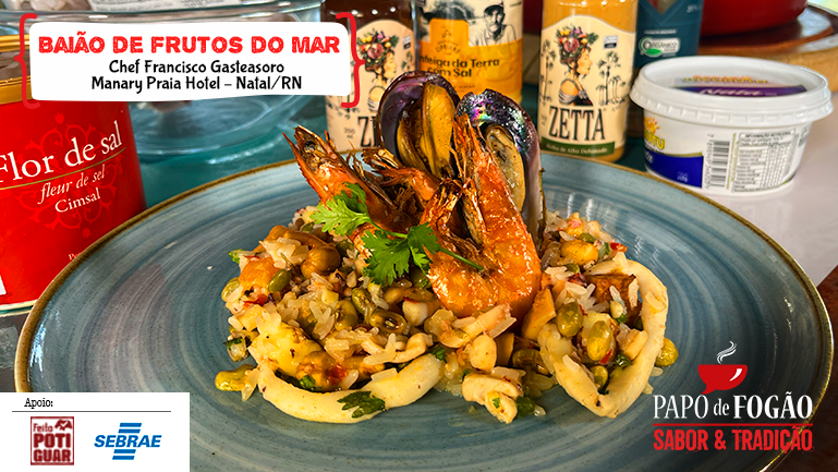 BAIÃO DE FRUTOS DO MAR - SABOR E TRADIÇÃO FEITO POTIGUAR 5